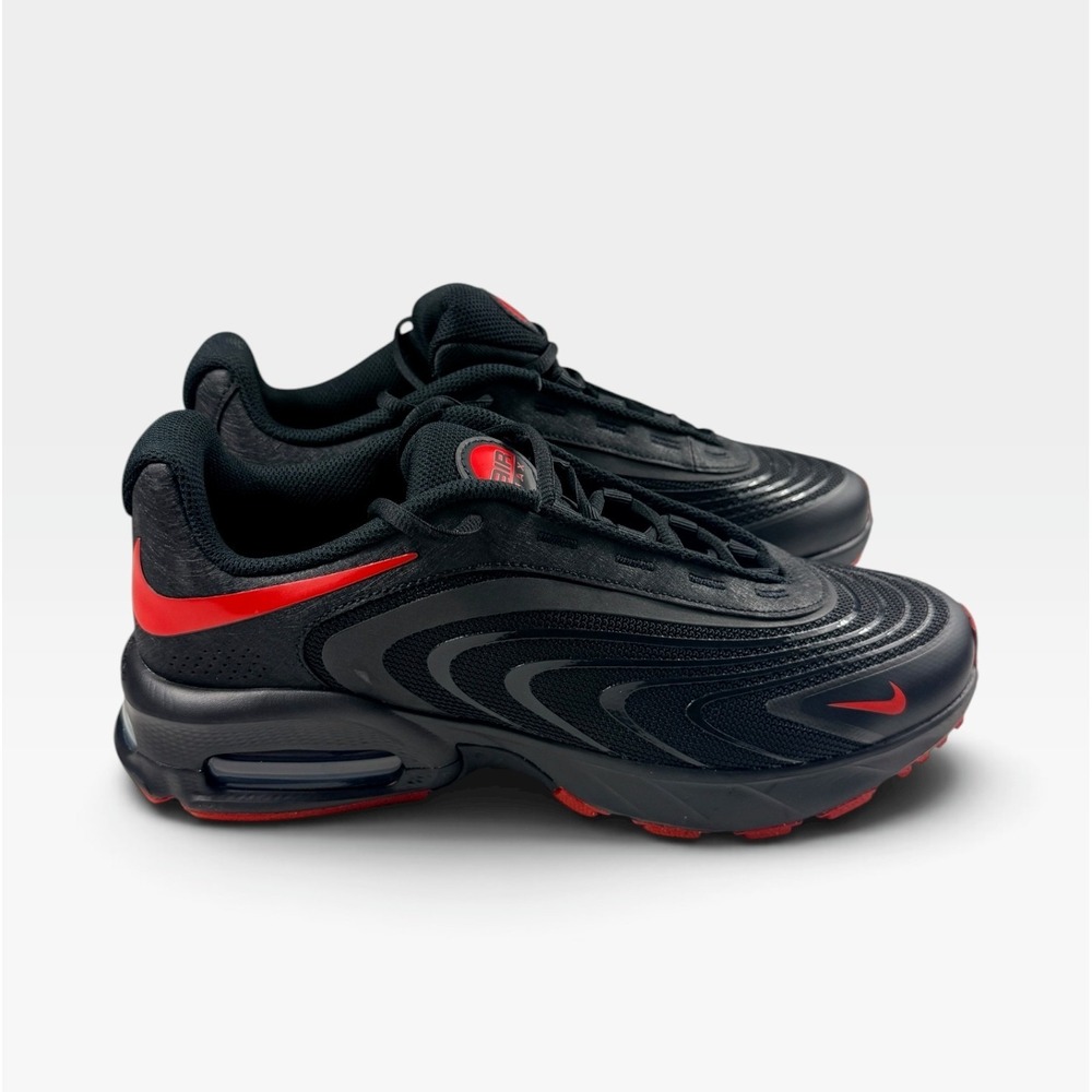Nike Air Max Fire Mens 10 Black University Red IO4510-010 Sneakers New